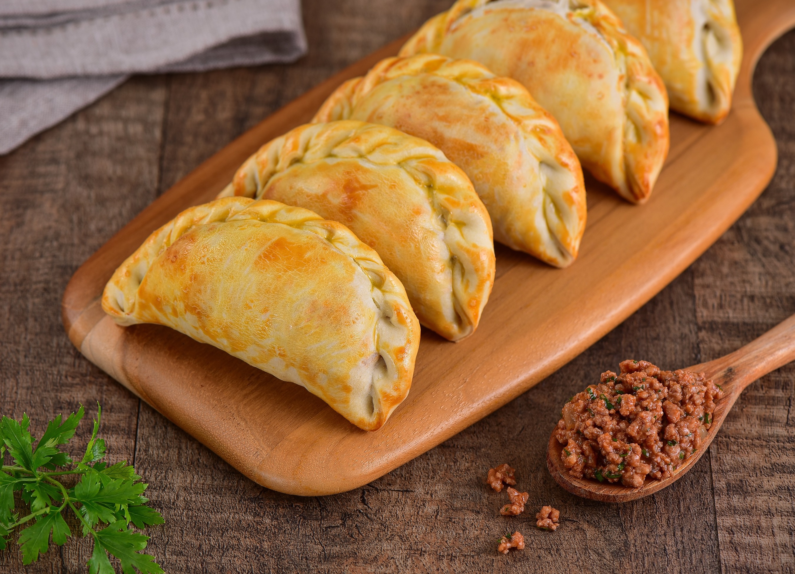 Traditional Argentine empanadas available at Bienvenidos Latin Market in Ottawa. Freshly baked with authentic flavors from Argentina.