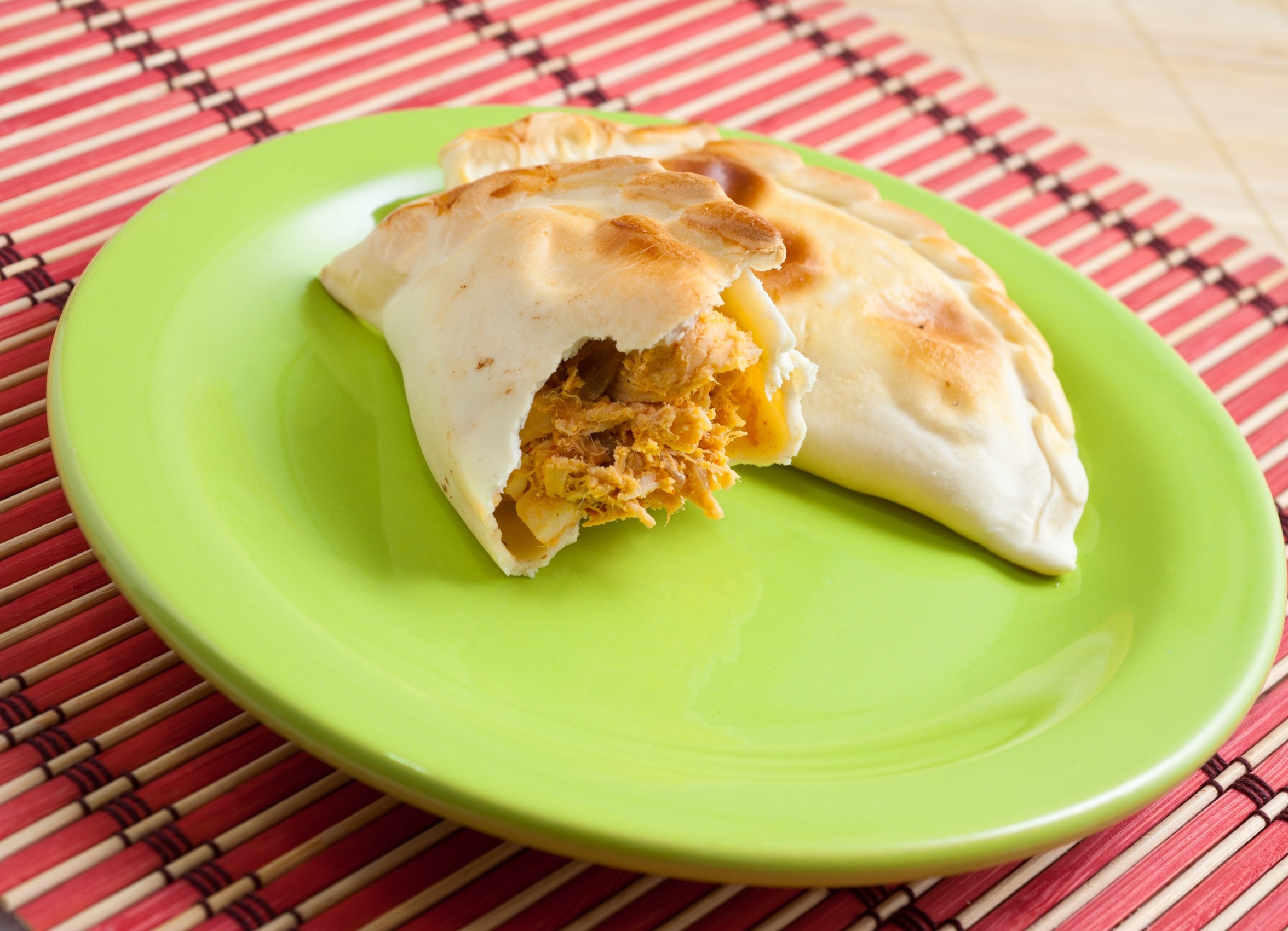 Argentine chicken empanadas available at Bienvenidos Latin Market in Ottawa. Filled with tender chicken and traditional Latin spices.
